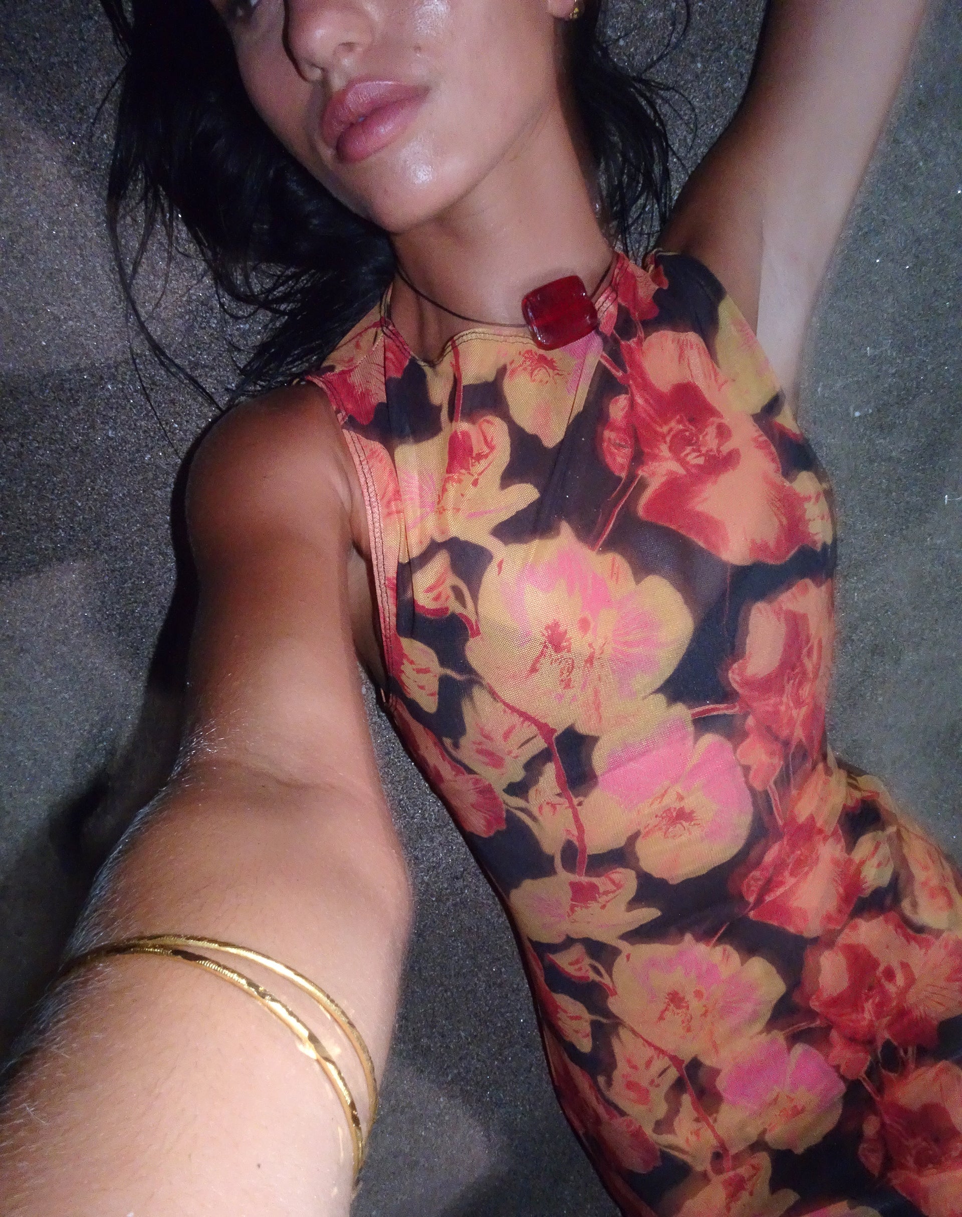 Image de Farsha Maxi Dress in Orchid Sunset