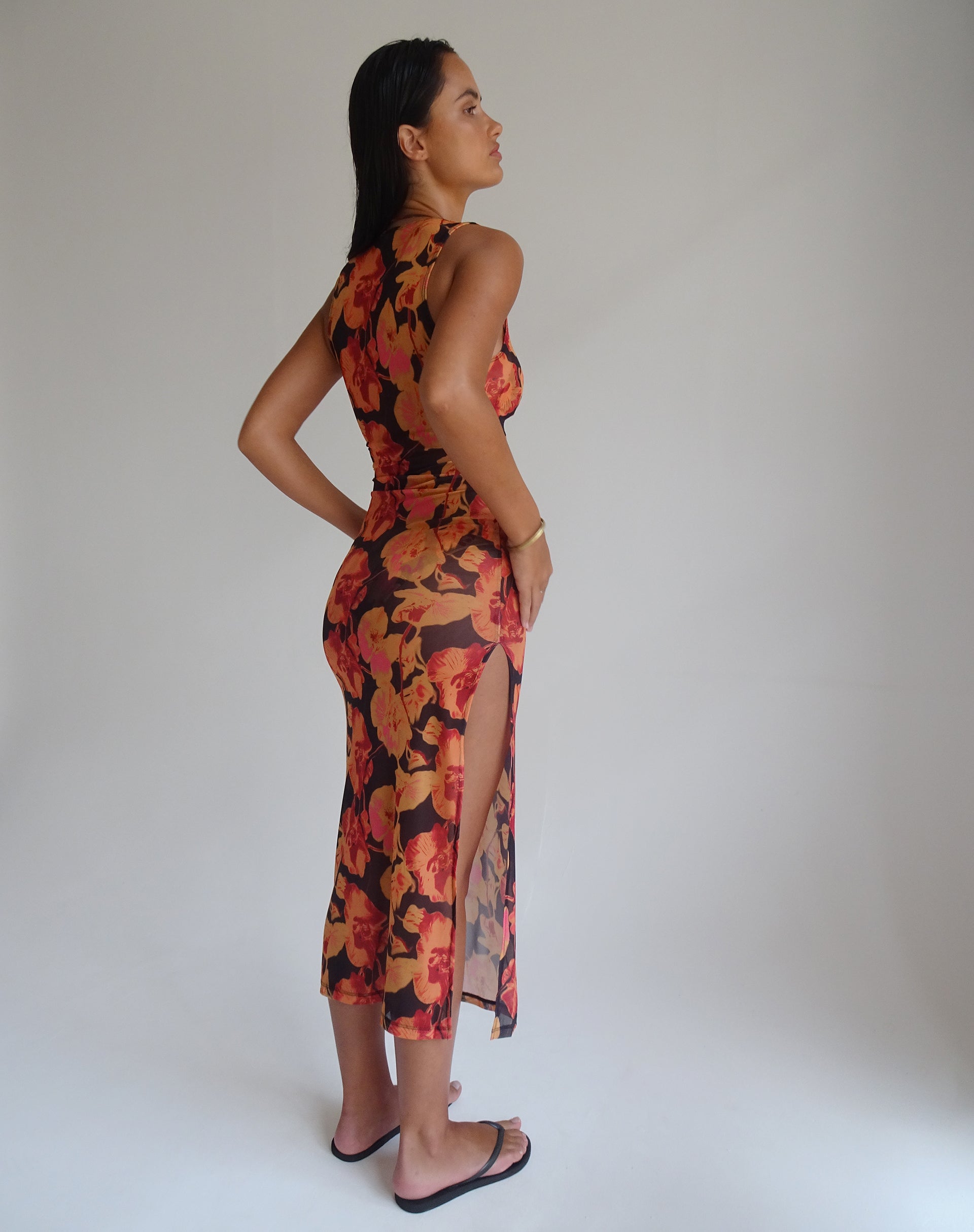 Image de Farsha Maxi Dress in Orchid Sunset