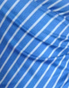 bande diagonale bleue