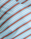 Rayures diagonales bleu clair