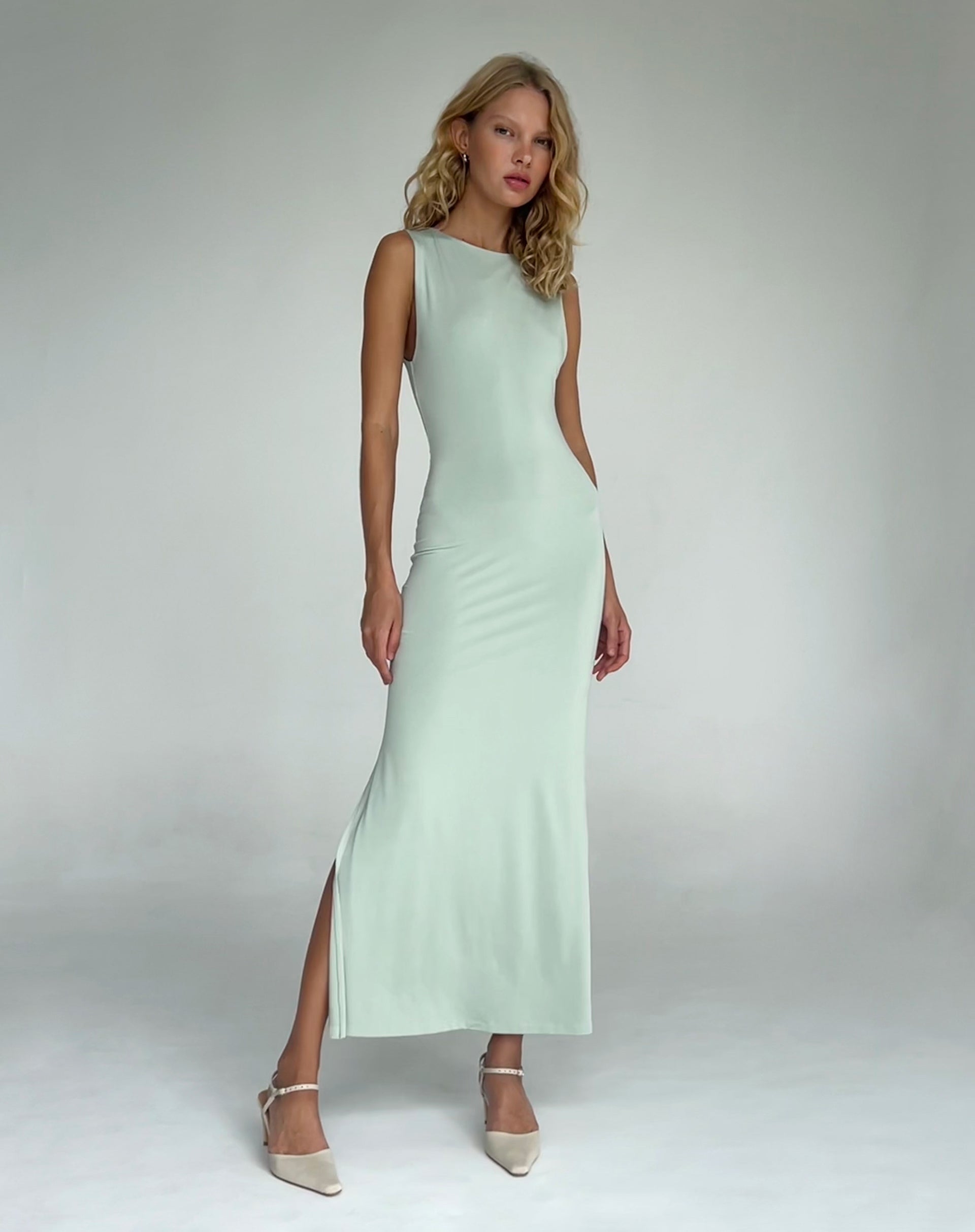 Image de Flo Maxi Dress in Slinky Mint