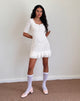 Image de Fredrika Mini robe en dentelle Ivoire