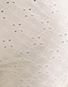 Broderie stretch crème