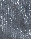 Tricot à paillettes anthracite