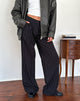 Image du pantalon Hondra à rayures noires