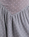 Coeur Flocage Gris