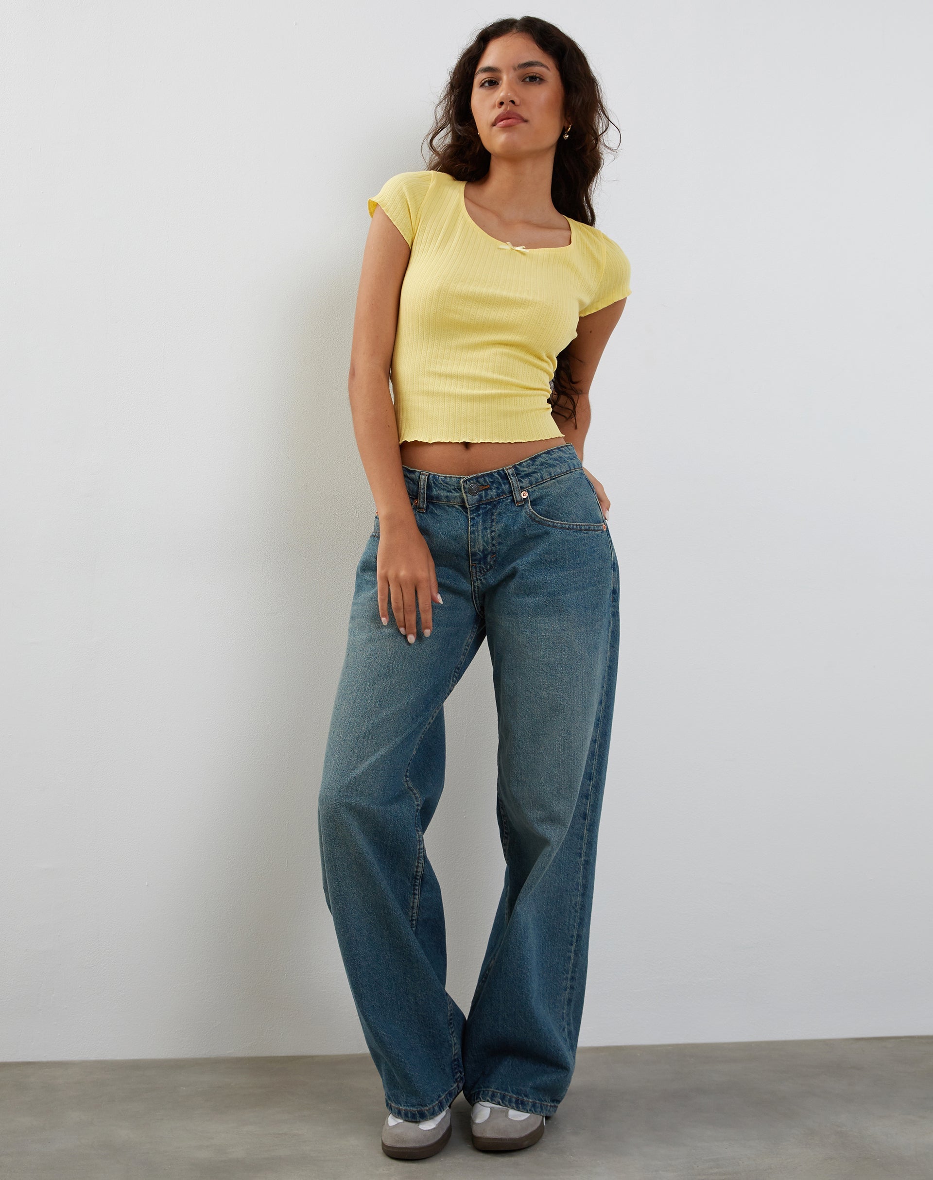 Image de Gordi Baby Tee in Lemonade