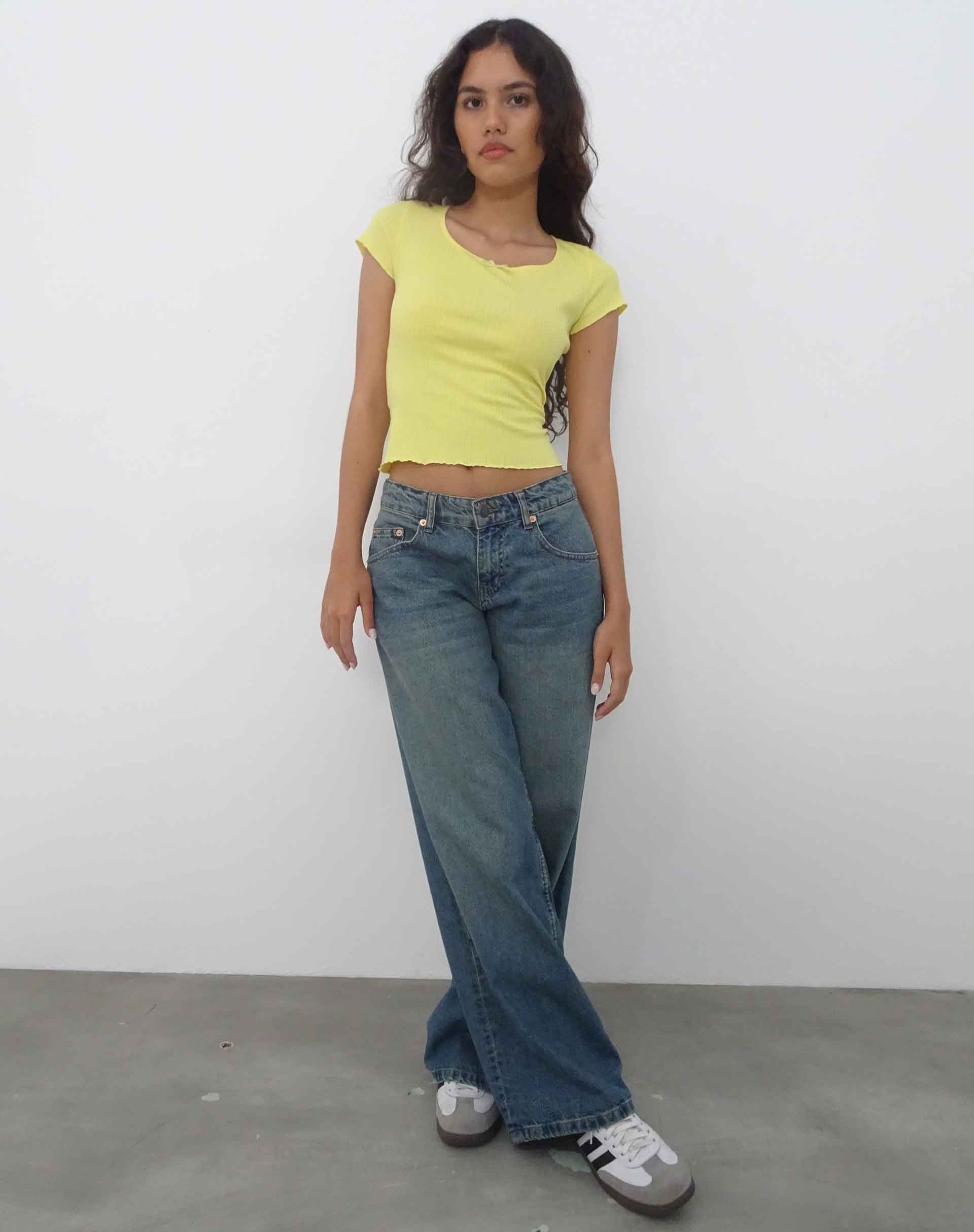 Image de Gordi Baby Tee in Lemonade