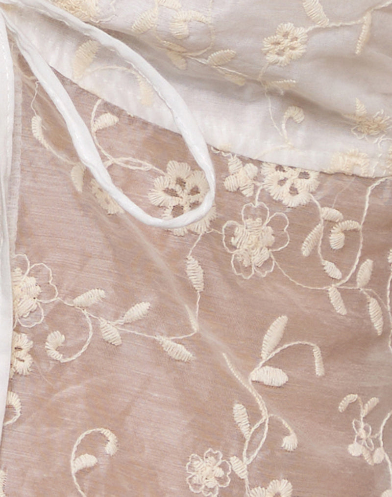Image de Gretali Top in Fresia Broderie Ivory