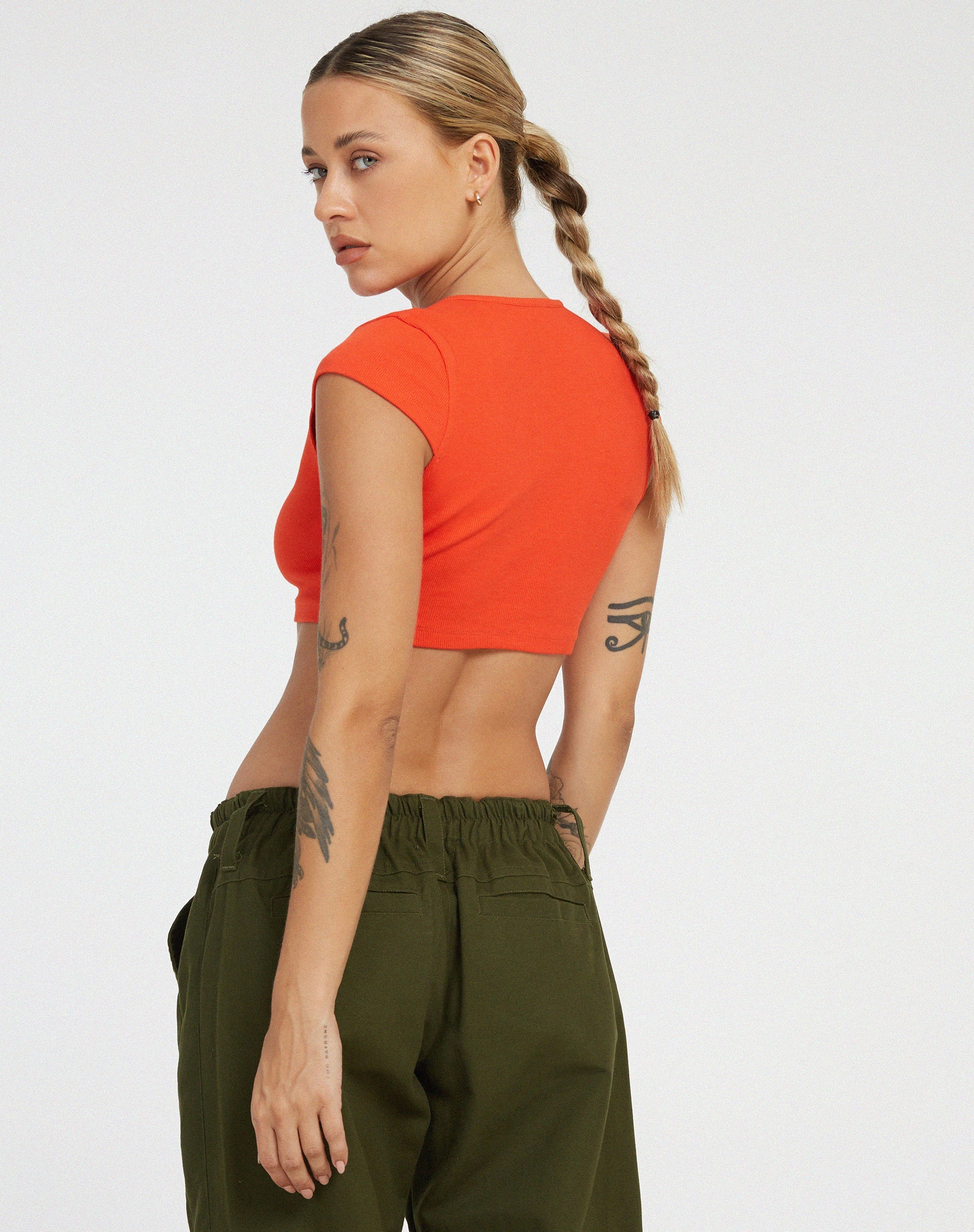 Image de Guanna Crop Top in Red