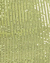 Drape Sequin Lime Green