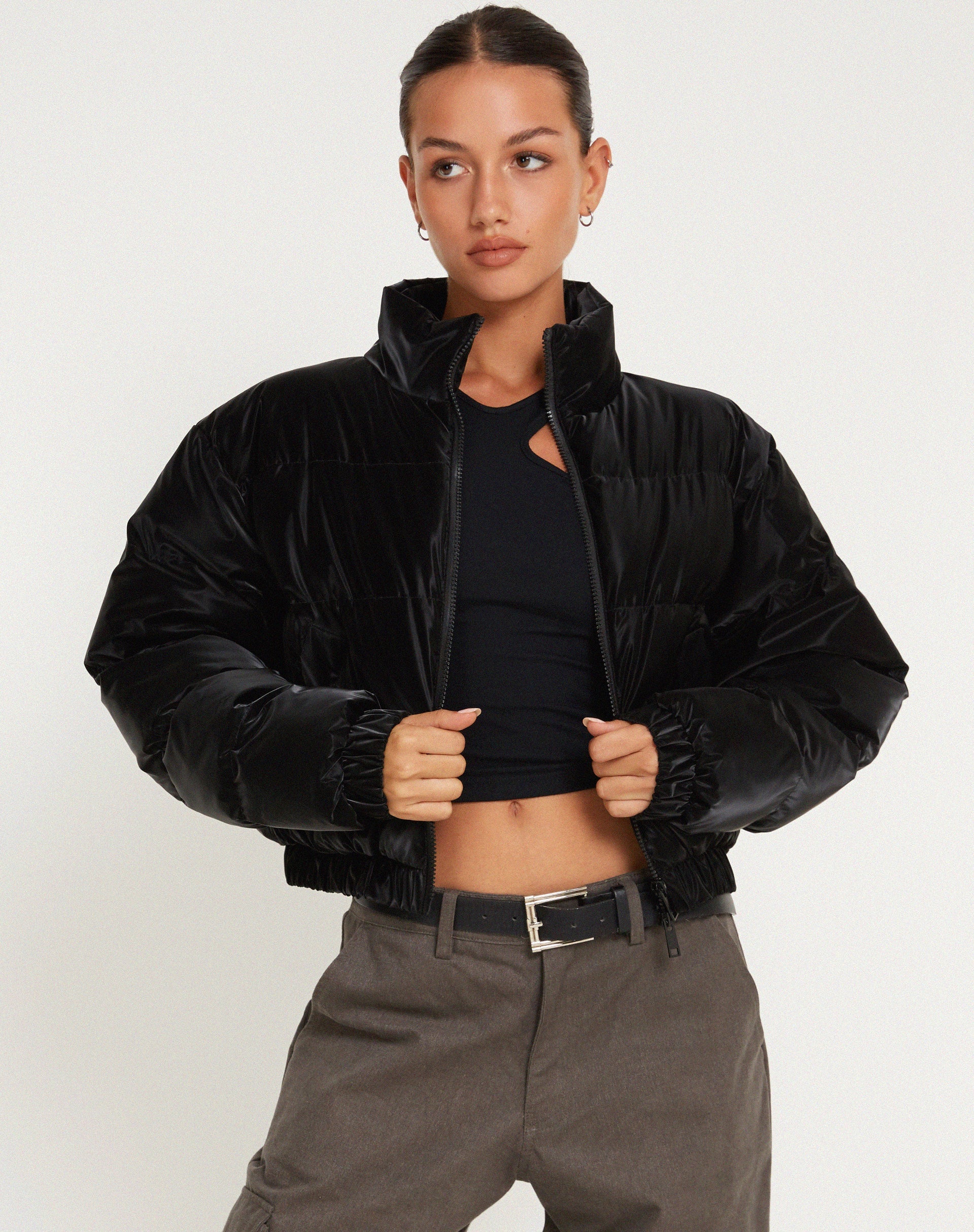 Image de Guntur Puffa Jacket en noir