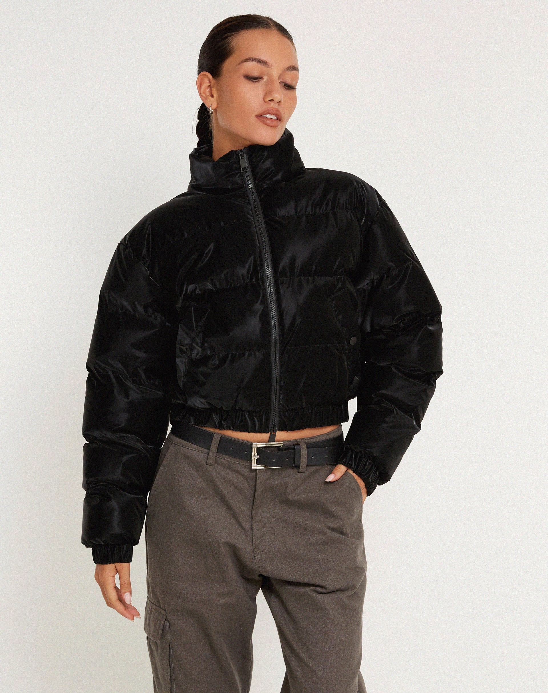 Image de Guntur Puffa Jacket en noir