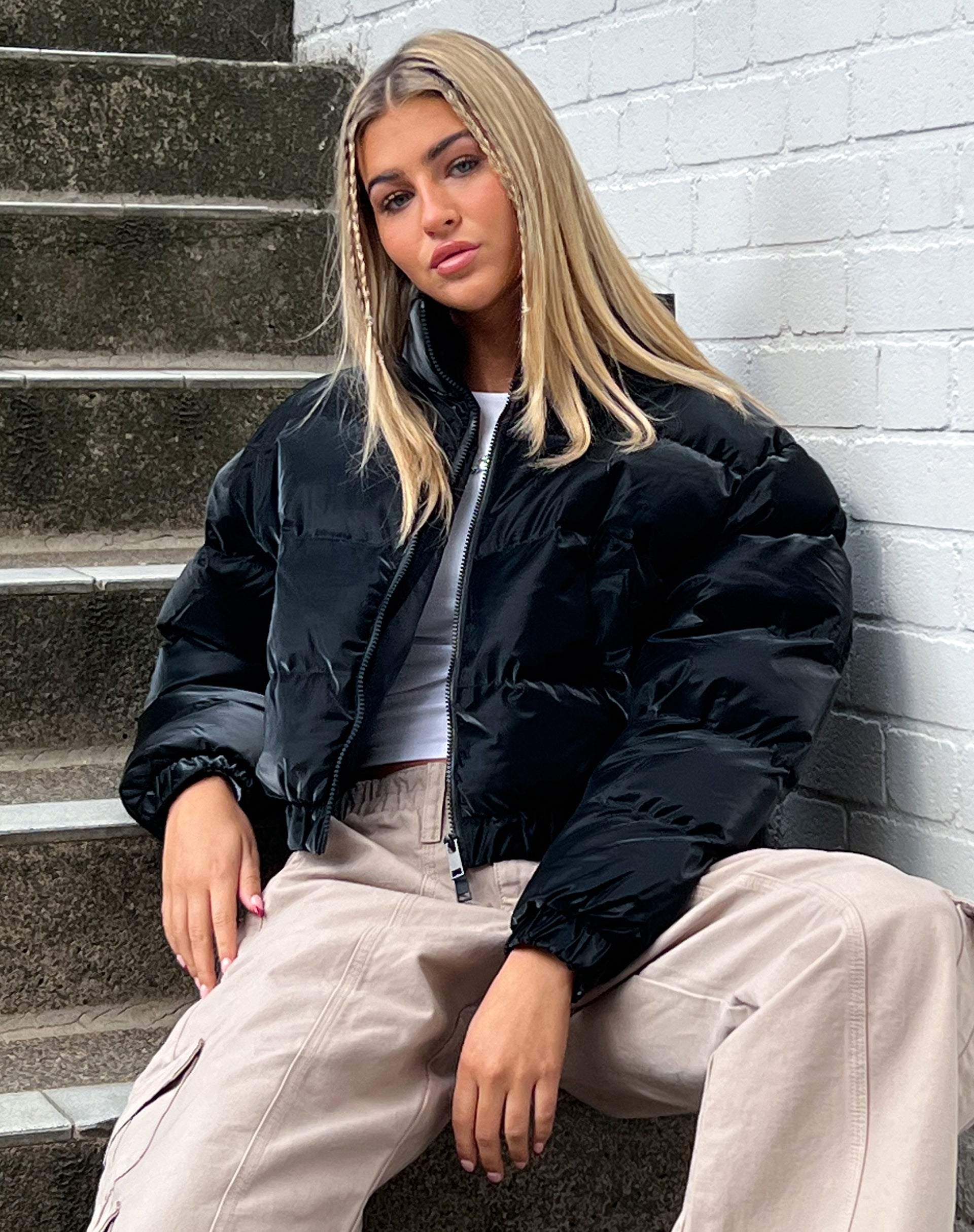 Image de Guntur Puffa Jacket en noir