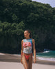 Image de Hala Top in Hibiscus Wave Blue