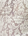 Hibiscus dentelle au crochet Ivoire