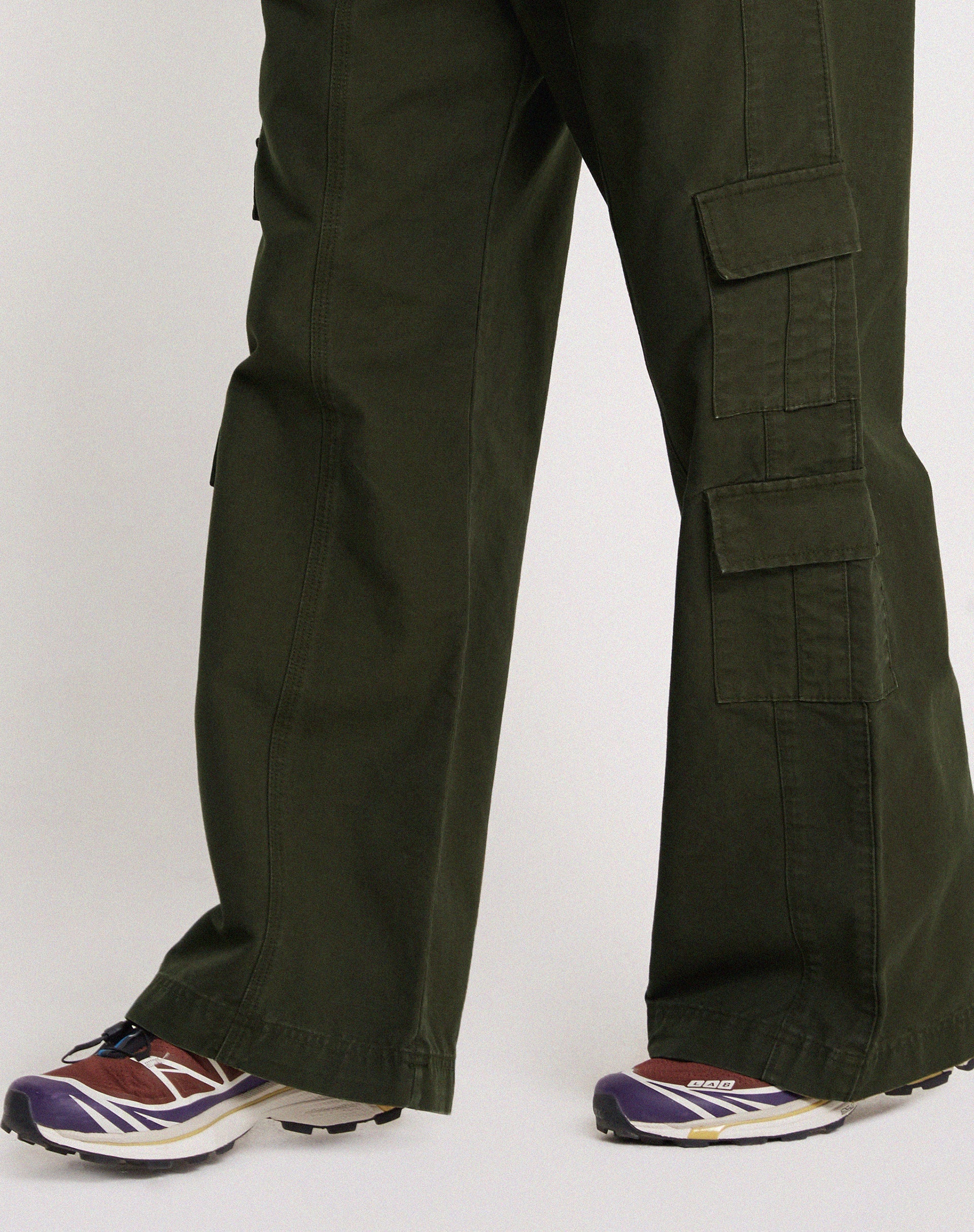 Image de Hansa Cargo Trouser in Dark Olive