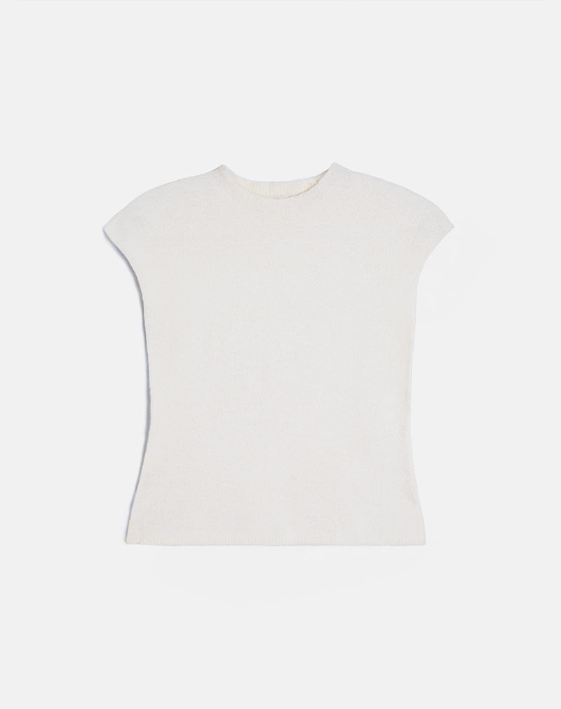 Image de Hanuva Top in Knit Cream