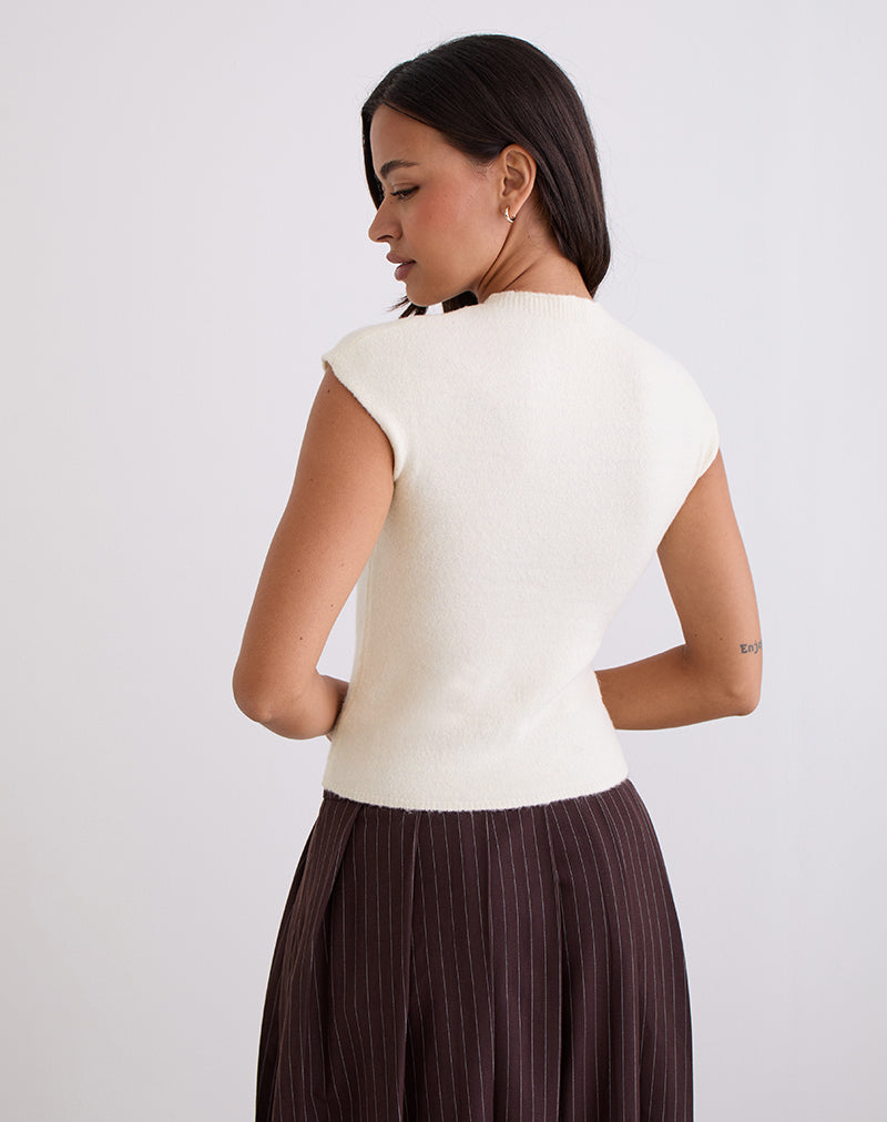 Image de Hanuva Top in Knit Cream