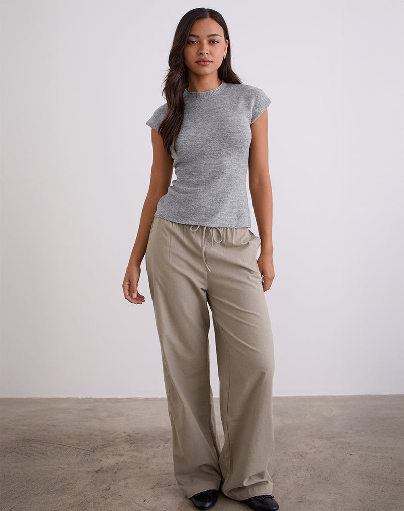 Image de Hanuva Top en tricot gris