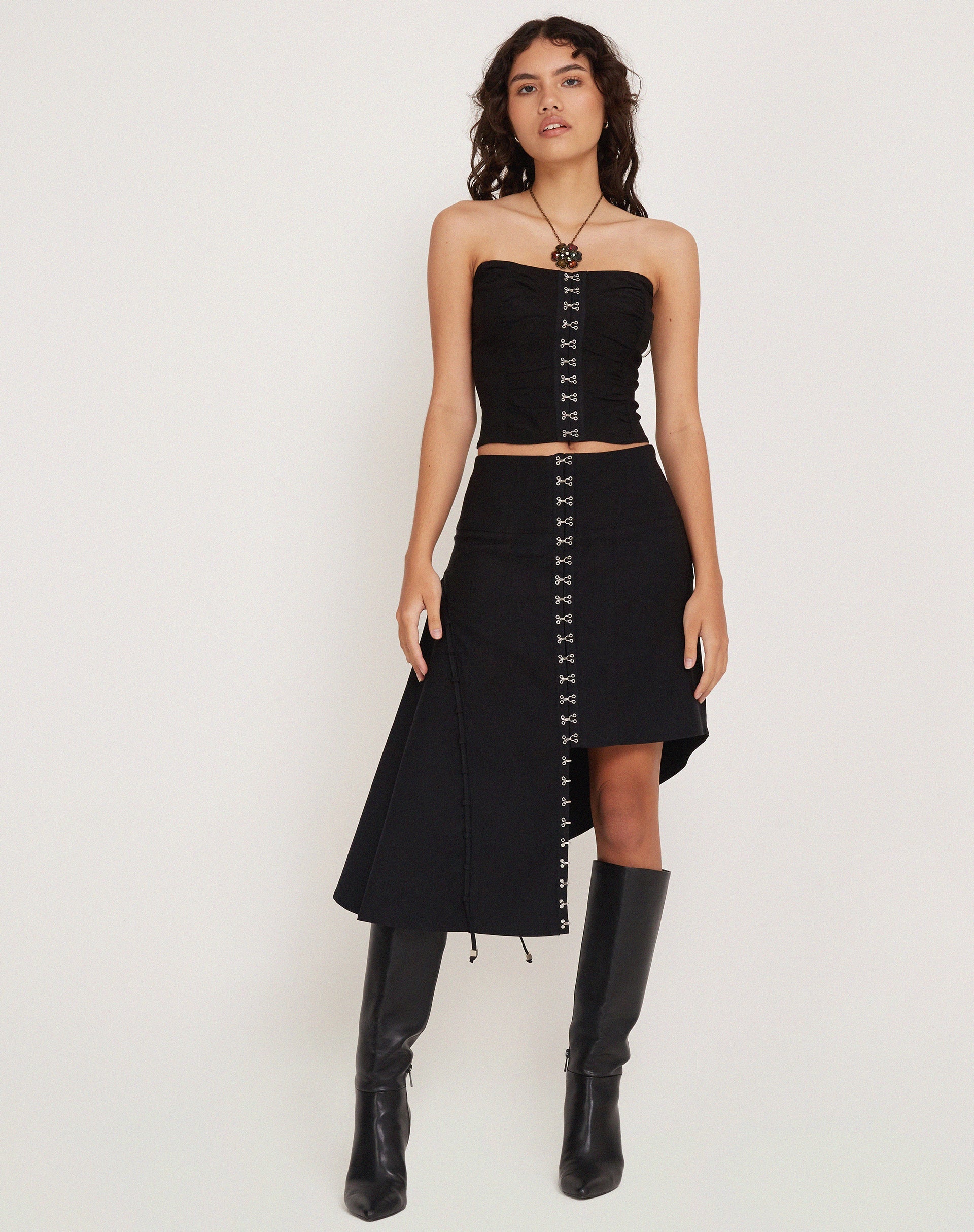 Image de Hateya Corset Top in Black