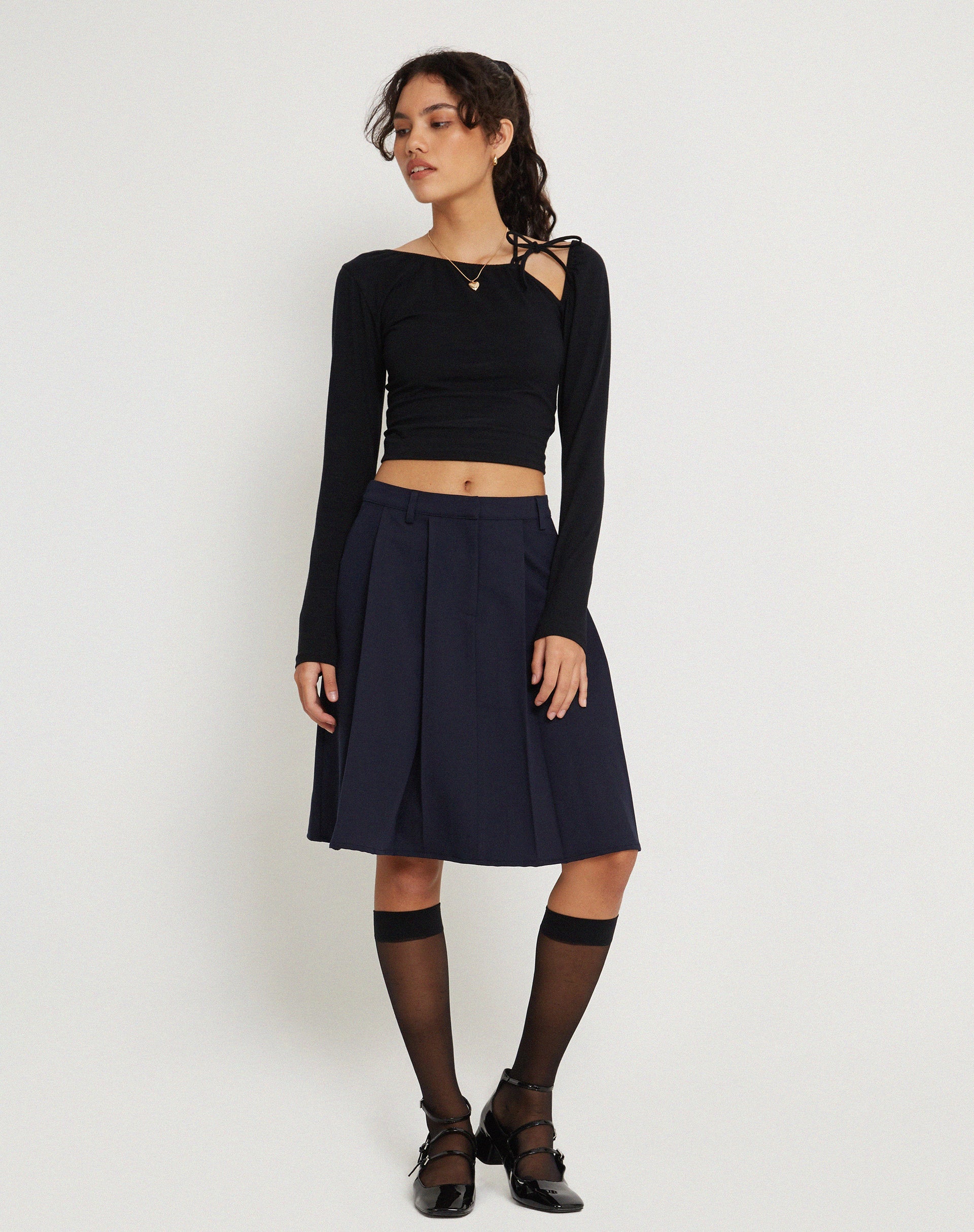 Image de Hedva Long Sleeve Top in Black