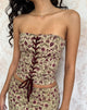 Image de Heska Corset Top in Botanical Taupe