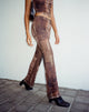 Image de Agosta Flare Trouser en Photo Brown
