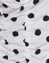 80s Polka Blanc