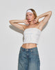 Image de Ilina Bandea Top in Lace Ivory