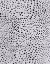 Mini dalmatien imprimé en noir et blanc avec reliure noire