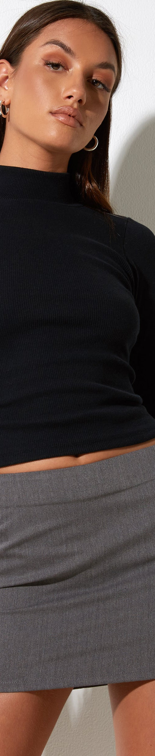 Image de Minijupe Ima en tailleur anthracite