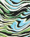  Zebra Warped Bleu