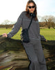 Image de Benton Wide Leg Jogger en Beluga Grey