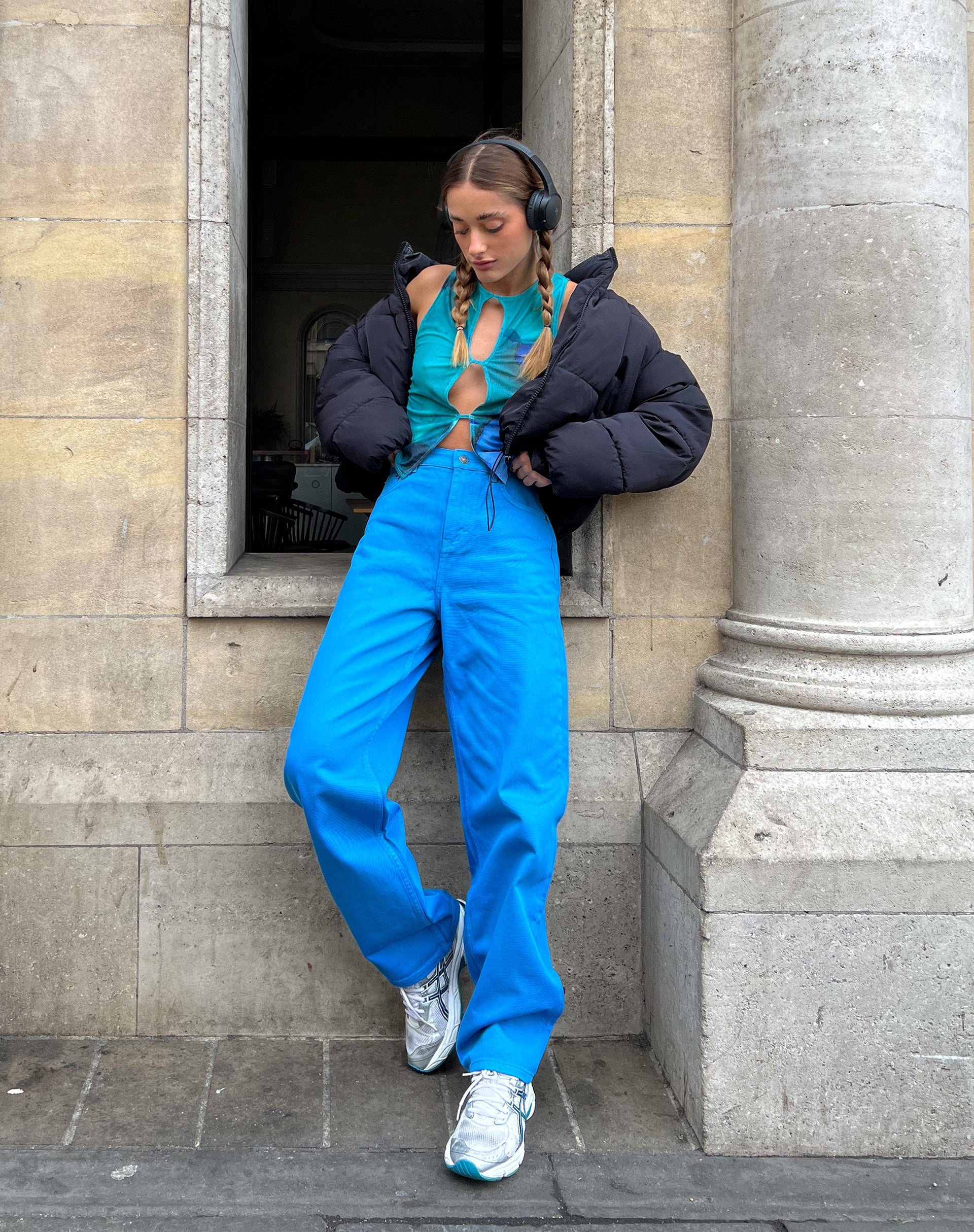 image de Parallel Jeans en bleu azur