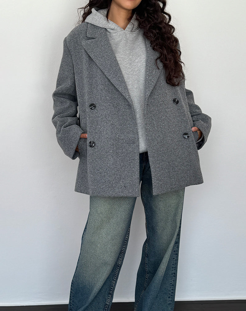 Blazer oversize Binaiya en gris