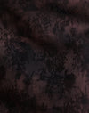Jacquard floral violet foncé