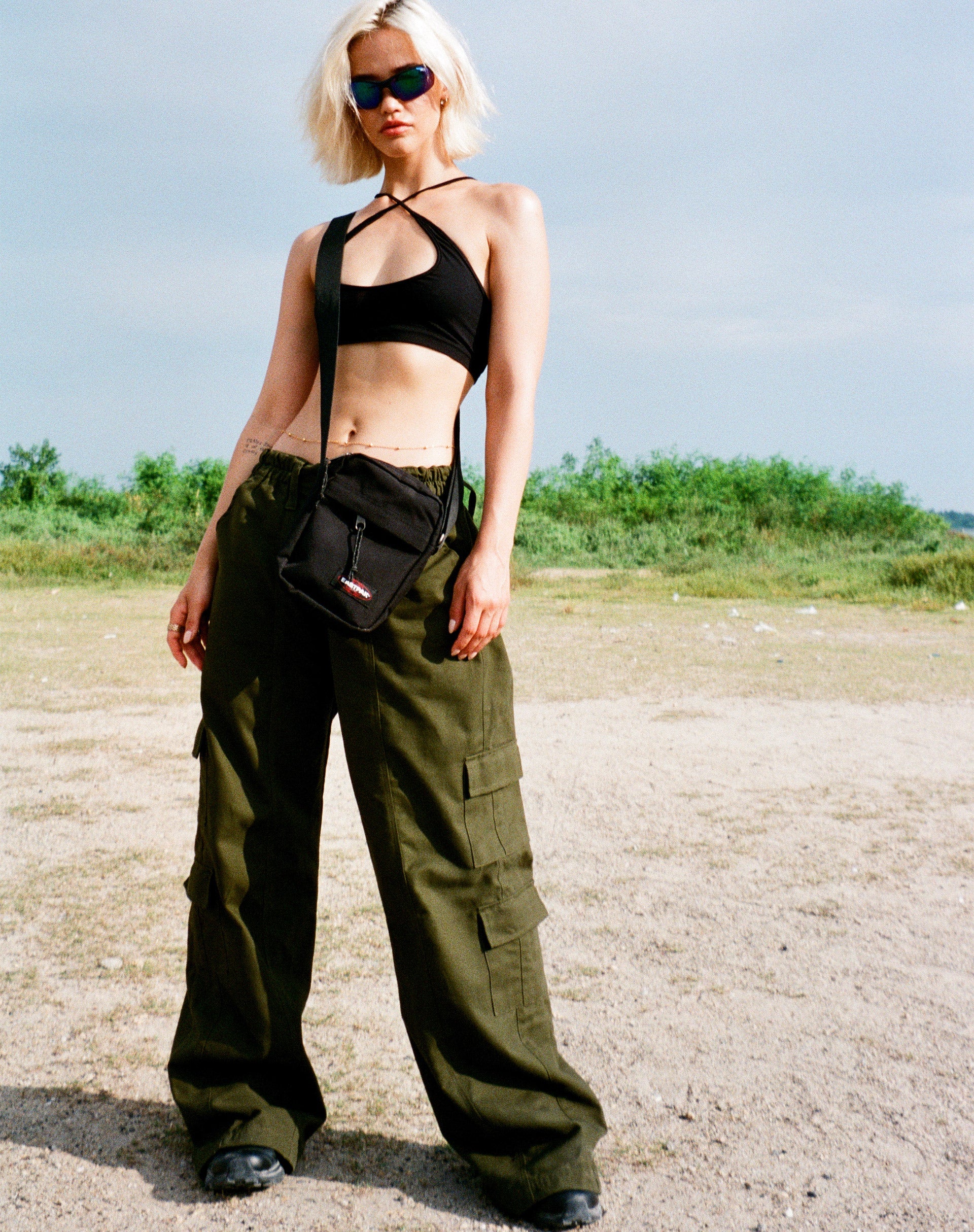 Image de Hansa Cargo Trouser en Panama Dark Olive