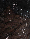 Paillettes Gauzy Noir