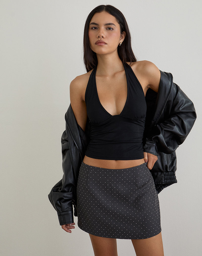Image de la jupe Irka en gris diamant