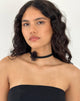 Image de Jada Collier ras du cou en rose noire Gemini Jewels