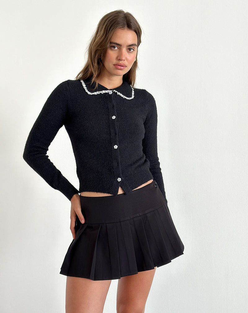 Image de Jaiko Cardi en tricot noir