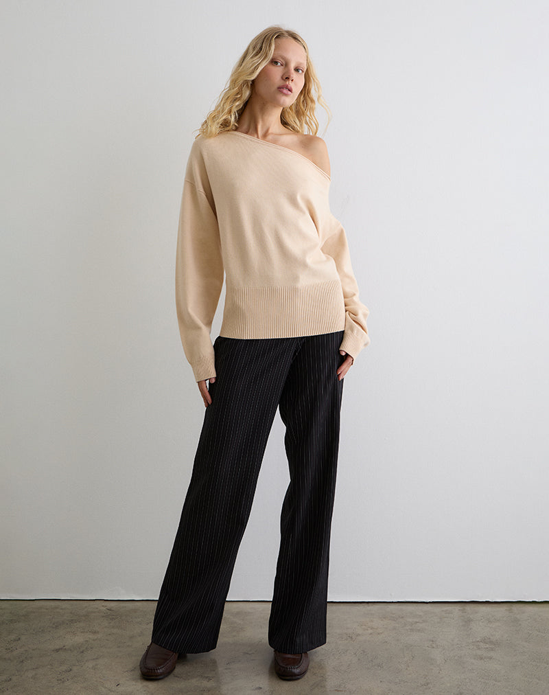 Image de Jalira Asymmetric Jumper in Cream