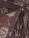 cachemire noir tonal