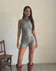 Image de Jarli Hot Pants in Stretch Tailoring Grey