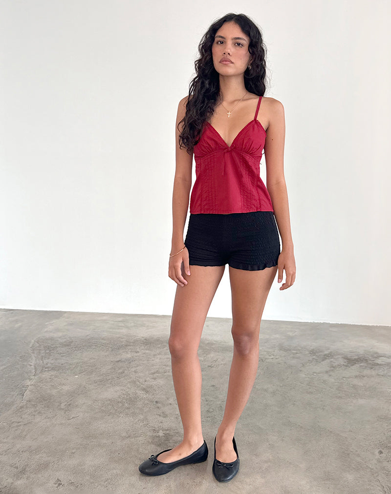 Image de Jepuni Cami Top in Adrenaline Red