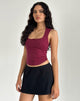 Image de Jinisa Corset Top in Burgundy