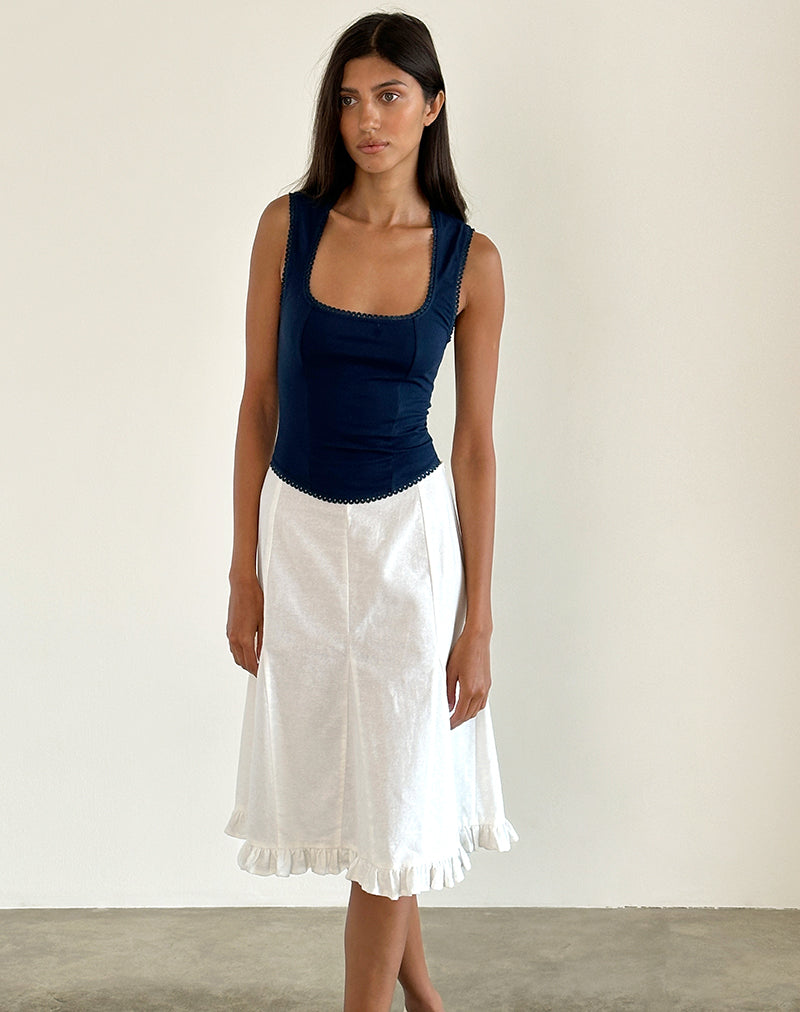 Image de Jinisa Corset Top in Navy