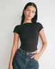 Image de Jojes Jersey Tee en noir