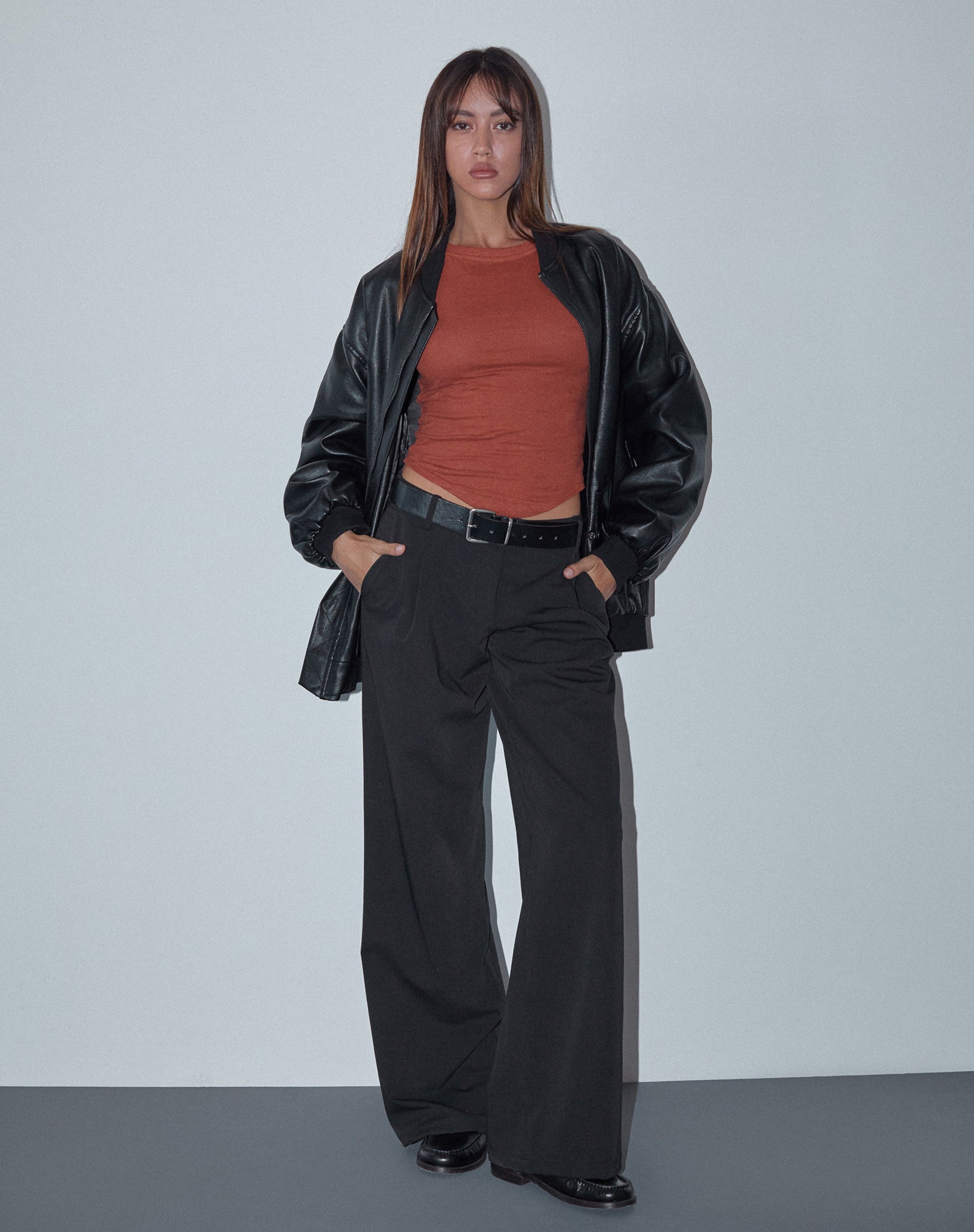 Image de Jojes Jersey Tee in Spice Orange